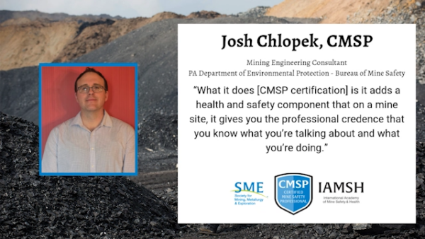 Josh Chlopek Why I CMSP video title card